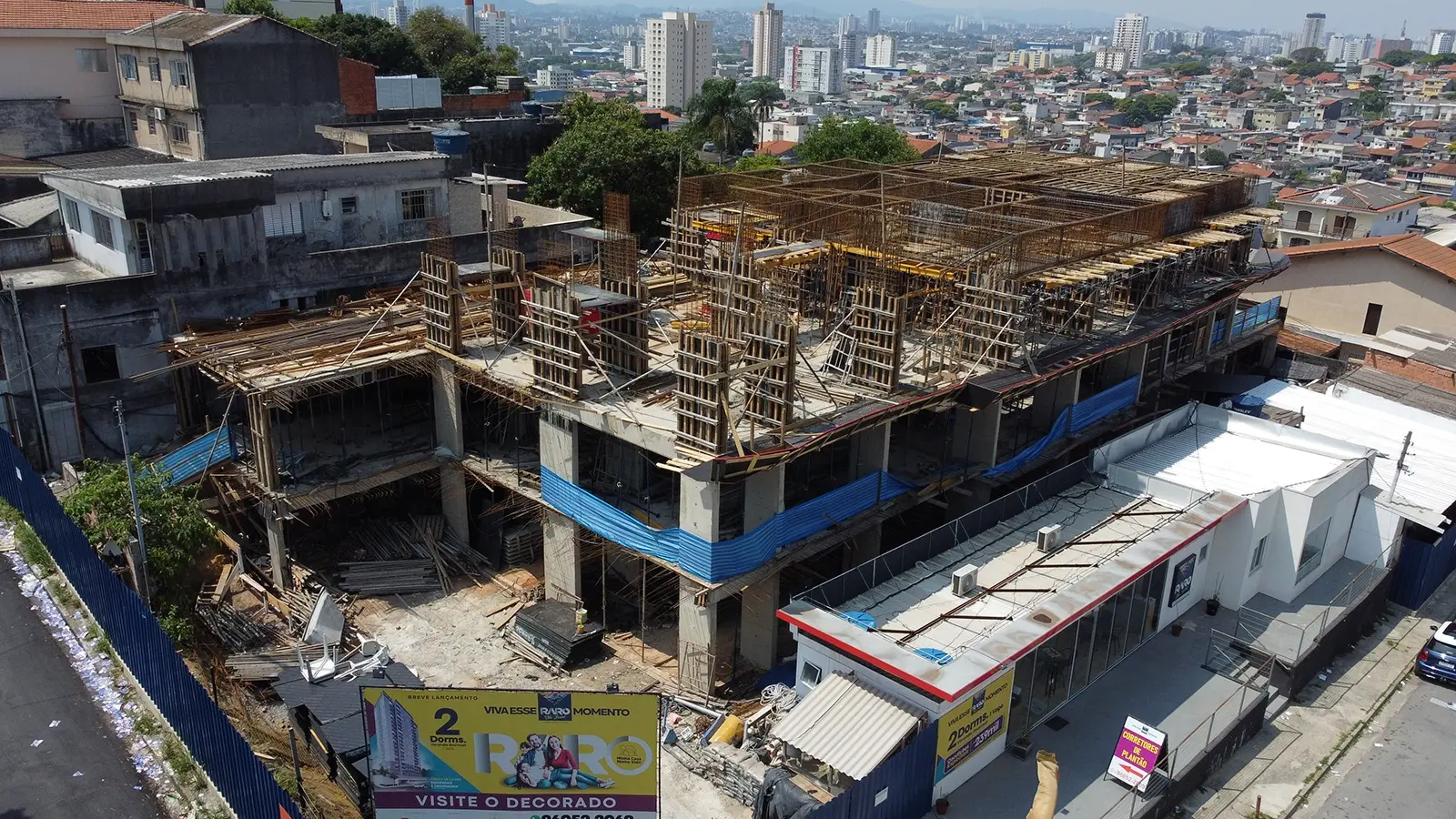 Andamento de Obra